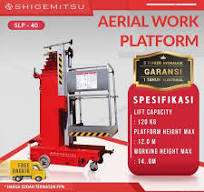 Tangga Elektrik - SLEEVE TYPE AERIAL WORK PLATFORM SLP40-AC