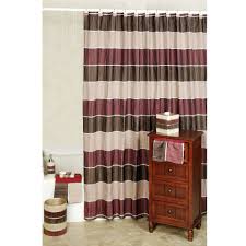 Modern Line Burgundy Striped Shower Curtain Green Shower Curtains Burgundy Curtains Gray Shower Curtains