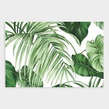 Green And White Leaves Wallpaper Mural 6ftx4ft By World Market Leaf Wallpaper Mural Wallpaper Wallpaper