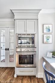 Coventry gray from benjamin moore has been very popular for many years as a wall color and it's also become one of the most popular cabinet colors as well. Coventry Gray Kitchen Cabinets In Chatham New Jersey