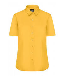 Citron vert et citron jaune, quelle différences ? Femme Chemise Femme A Manches Courtes En Popeline Jaune Daiber