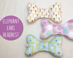 Car Seat Pillow Elephant Ear Pillow Infant Headrest Pillow Stroller Pillow Baby Pillow Toddler Pillow Kids Pill Diy Baby Stuff Baby Car Seats Baby Pillows