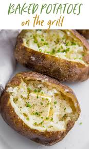 How long to cook baked potato. Baked Potatoes On The Grill 40 Aprons