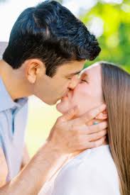 Summery Old Salem Engagement in Winston Salem