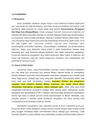 In the name of allah, the most merciful and most gracious. Ulasan Kritis Artikel Pendidikan