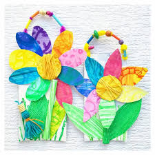 Maybe you would like to learn more about one of these? 156 Me Gusta 27 Comentarios Julie Juliecurtin14 En Instagram 2 3 F Is For Flowers Painted Paper Flower Plates Paper Flowers