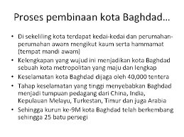 Bermula dengan dinasti chin, han dan tang. Perkembangan Tamadun Islam Perbandaran Zaman Abbasiyyah Bab 7