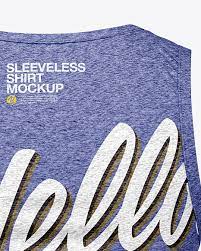 Download Melange Men S Loose Fit Sleeveless Shirt Mockup In Apparel Mockups On Yellow Images Object Mockups