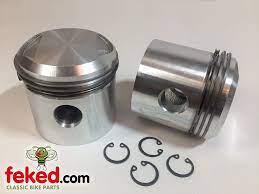 Engine Transmission Engine Upper Pistons Bsa Pistons Gandini Gpm Pistons Bsa 650cc A10 Ohv Models Circa 1951 62