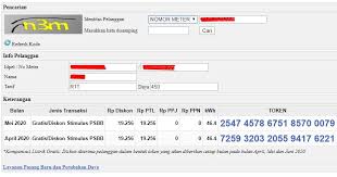 Bila data yang diisi benar, akan muncul. Cara Dapatkan Token Listrik Gratis Diskon Bulan Mei 2020 Stimulus Pln Co Id