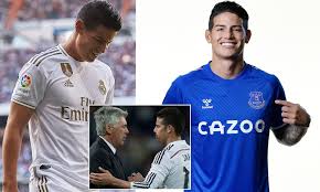 Real madrid played their second friendly in the u.s.a., and fifth of the preseason, in los angeles. Everton Signed James Rodriguez For Free But Real Madrid Will Get Share Of Future Transfer Fee Daily Mail Online