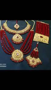 Indian Asian Gold Plated Kundan Multilayer Necklace Set With Semi Precious Stones Fashion Jewelry Indian Jewelry Multi Layer Necklace