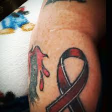 At tattoounlocked.com find thousands of tattoos categorized into thousands of categories. Tattoo Uploaded By Alyssa Shepard Multiple Sclerosis Ribbon 601550 Tattoodo