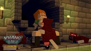 Minecraft sex Alex gets fucked - minecraft alex porn