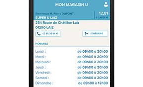 Voir les prochains créneaux disponibles. Application Liste De Courses Magasins U