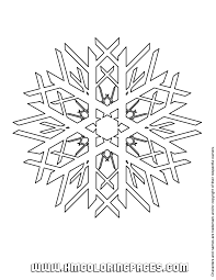 This offers hours of entertainment to your kids. Snow Flake Coloring Page Free Printable Coloring Pages Coloring Home