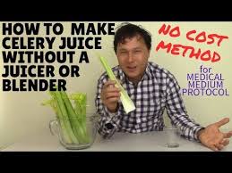 How To Best Make Celery Juice Without A Juicer Or Blender Youtube Celery Juice Juicing With A Blender Celery Benefits