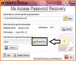 Initially, you have to download the access password recovery tool. How To Crack Or Recover Lost Ms Access Database Password Poonamrblog