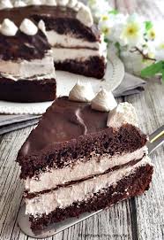 Torta Al Cioccolato Con Panna E Nutella Ricette Dolci Dolci Dolci Gustosi