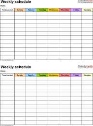 Great Weekly Work Schedule Template In 2020 Daily Schedule Template Timetable Template Schedule Templates