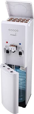 Amazon Com Primo Htrio Bottom Loading Hot Cool Cold Water Dispenser With Single Serve Brewing White Kitchen Dining