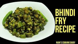 Crispy Bhindi Fry Recipe Simple Okra Bhaji Stir Fried Lady S Finger Resep Sayuran Resep Makanan Memasak