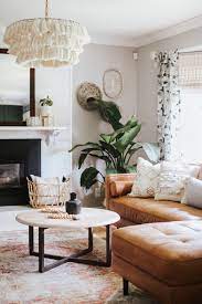 Modern Bohemian Farmhouse Living Room Before After Jessica Sara Morris Farm House Living Room Bohemian Farmhouse Living Room Living Room Designs