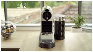 Milk frother and separate water tank to make espressos, cappuccinos and lattes. Nespresso Citiz By De Longhi Espresso Machine With Aeroccino3 Frother Youtube