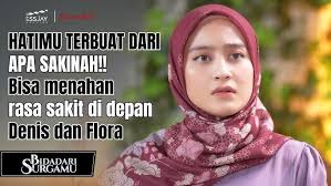 HATIMU TERBUAT DARI APA SAKINAH!! Bisa menahan rasa sakit di depan Denis  dan Flora😭
