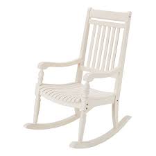 Better Homes Gardens Ridgely Slat Back Mahogany Rocking Chair White Walmart Com In 2020 White Rocking Chairs Garden Rocking Chair Rocking Chair