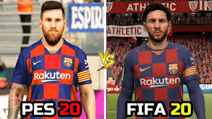 Pes 20 Vs Fifa 20 Gameplay Comparison Cameraphone Comparison Fifa Free Gameplay Pes Pe Fifa 20 Fifa Gameplay