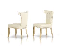 Home buyers want more than just a functional space to eat or share a meal. Armani White Leder Esszimmerstuhl Kuchen White Dining Chairs Leather Dining Room Chairs Leather Kitchen Chairs