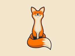 Happy Fox Creative Illustration Fox Drawing Fox Illustration