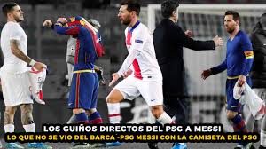 Los franceses saben que el atacante tiene la mira puesta en lo que pueda hacer en el torneo continental con la camiseta albiceleste. Messi Ya Tiene La Camiseta Del Psg Messi Senalado En La Goleada Ante El Psg Lo Que No Se Vio Youtube