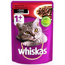 whiskas pouch in gravy biftekli kedi mamasi 100 gr kedi yas mamalari whiskas