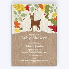 Woodland Animals Baby Shower Invitation From 0 80 Each