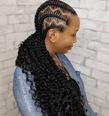 Cornrow hairstyles will most likely never go out of fashion, and it just so happens that they are perfect for people with round faces. 30 Best Cornrow Braids And Trendy Cornrow Hairstyles For 2021 Hadviser Braided Hairstyles Cornrow Hairstyles Hair Styles