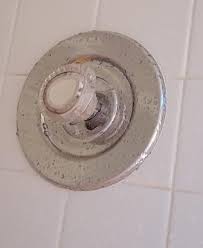 If you turn off your shower faucet and still water keeps trickling from the shower head, the most probable thing you will do is to turn over the handle as hard as possible to ensure it is closed. Single Handle Shower Faucet Sticking Can I Fix Without Turning Water Off Home Improvement Stack Exchange