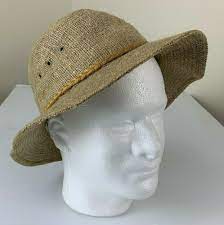 New Quaker Marine Supply Bucket Hat M Burlap Fishing Hiking Camping Fathers Day Quakermarinesupplyco Buckethat Casual Hats Crochet Hats Sun Hats