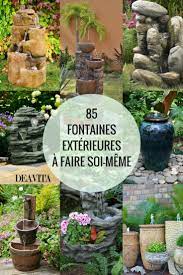 construire une fontaine exterieure pour apporter de l harmonie au jardin fontaine exterieur fontaine de jardin fontaine de jardin moderne