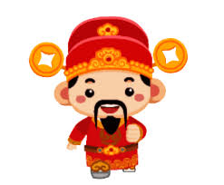 财神爷跑步 消去白边和加深顏色 从240x240改成640x640 cute gif chinese new year mario characters