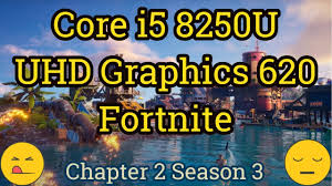 Neither the intel uhd 620 or the geforce mx150 are anything new, but i wanted to take a quick look at both to see how they held up under fortnite. Core I5 8250u Uhd Graphics 620 Fortnite Youtube