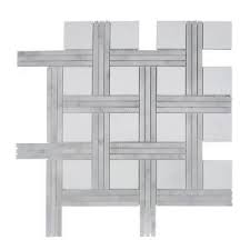 Jeffrey Court Foxwood Manor White 12 In X 12 In X 8 Mm Basket Weave Marble Wall And Floor Mosaic Tile 9927 In 2020 Mosaic Tiles Marble Mosaic Floor Mosaic Floor Tile