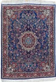 royal blue quality sarouk rug