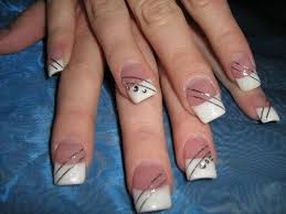 Ponceuse à ongles professionnelle | french manucure™. Deco Ongle Au Fil Ragent French Nails Christmas Nail Art Winter Nail Art