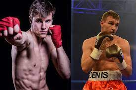 The professional boxer simon zachenhuber from traveling and the professional lithuanian dancer patricija belousova. Nachster Star