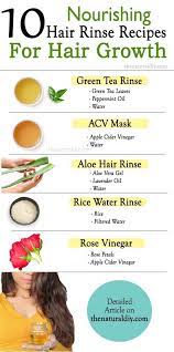 The herb has antioxidant properties that boost hair growth. 10 Hair Rinse Recipes For Hair Growth The Natural Diy Hair Rinse Recipe Natural Hair Growth Remedies Natural Hair Treatments