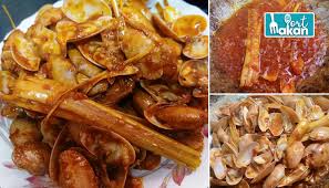 Lala segar yang baru diambil dari laut, apabila dimasak rasanya akan lebih manis. Resepi Lala