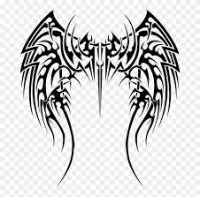 3.2 objects were used to portray certain qualities. Tattoo Removal Flash Tattoo Artist Symbol Tribal Wing Tattoo On Back Hd Png Download 672x750 2551912 Pngfind