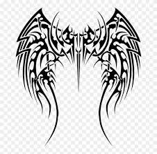 3.2 objects were used to portray certain qualities. Tattoo Removal Flash Tattoo Artist Symbol Tribal Wing Tattoo On Back Hd Png Download 672x750 2551912 Pngfind